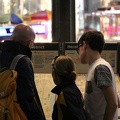 Tourists gleaning information