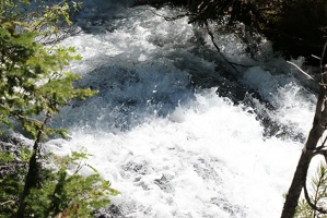 Water Churn on Baron Creek above Falls