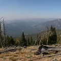 Looking down towards the Middle Fork