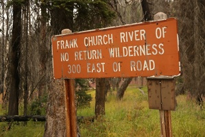 Frank Church sign