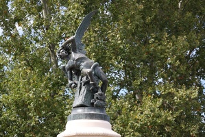 Estatua del Angel Caido