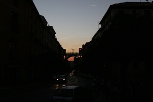 Viaducto at sunset