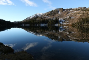 Upper Chamberlain Lake in the morning